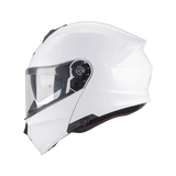 MT GENESIS SV PURE A0 CASCO MODULARE DE MOTO BLANCO BRILLO