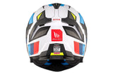 MT Atom 2 Sv Bast A0 Gloss Pearl Casco de motocicleta abatible - CASCO