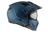 MT Streetfighter S SV SOLID A7 azul mate Casco modular deportivo - CASCO
