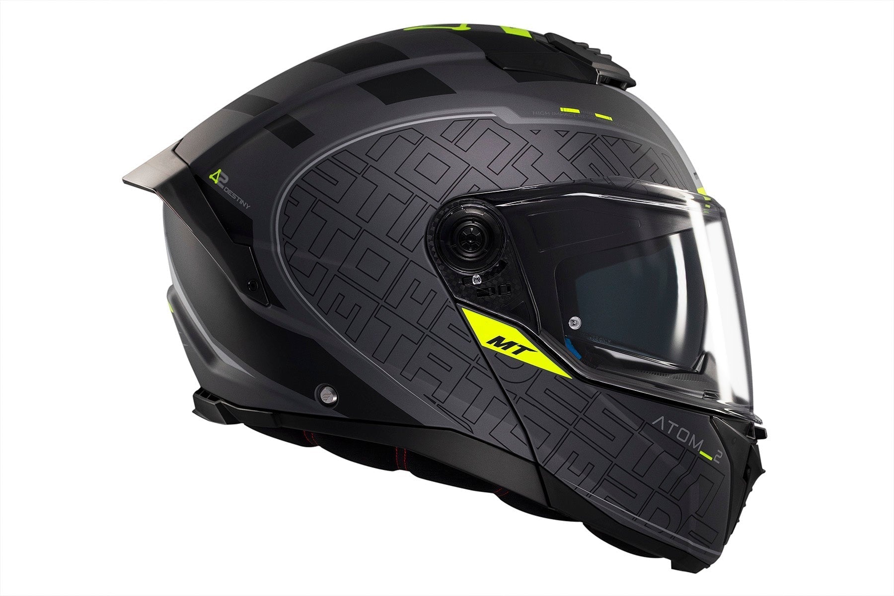MT Atom 2 Sv Destiny C2 mate Casco modular de turismo para motocicleta - SECURTEX MOTOR S.L (t/a MaximoMoto)