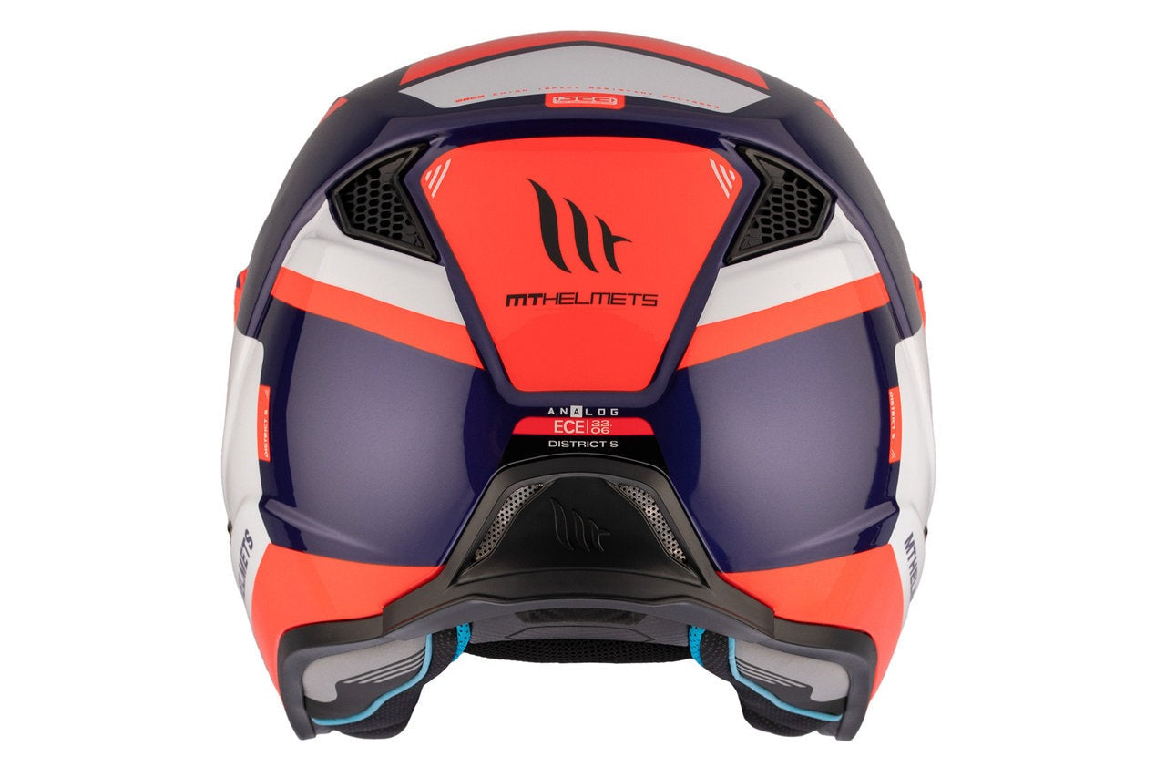 MT District Sv S Analog D5 Casco de motocicleta deportivo dual - CASCO