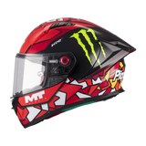 MT KRE+ S PIQUERAS CASCO DE MOTO B5 BRILLO