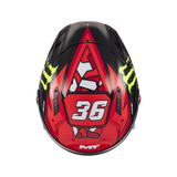 MT KRE+ S PIQUERAS CASCO DE MOTO B5 BRILLO