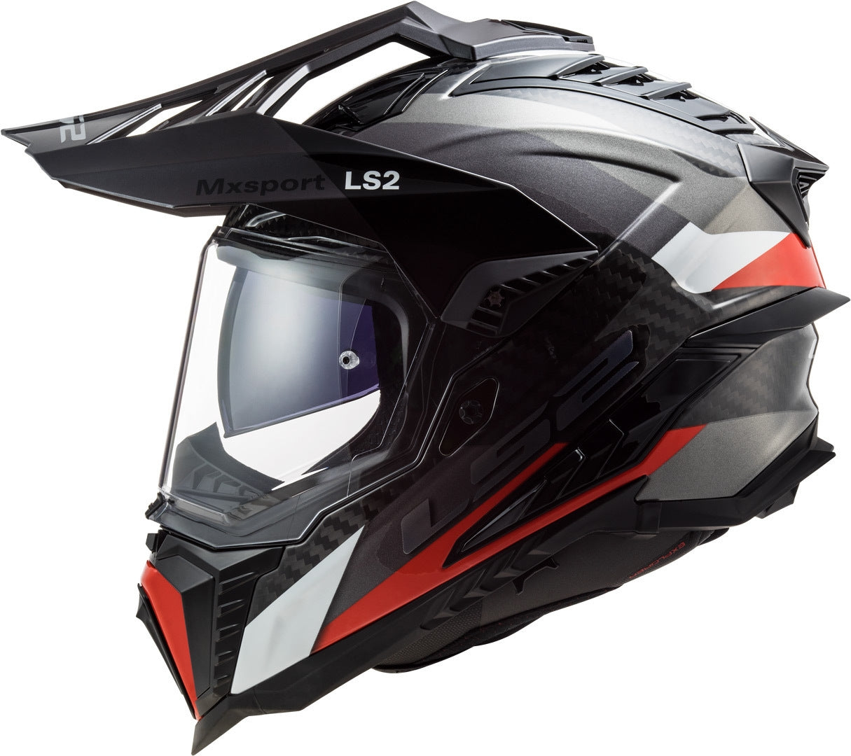 LS2 MX701 C EXPLORER FRONTIER G.TITANIUM RED-06 - SECURTEX MOTOR S.L (t/a MaximoMoto)
