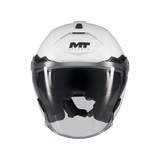 MT COSMO SV PURE A0 CASCO ABERTO DE MOTO BRILLO