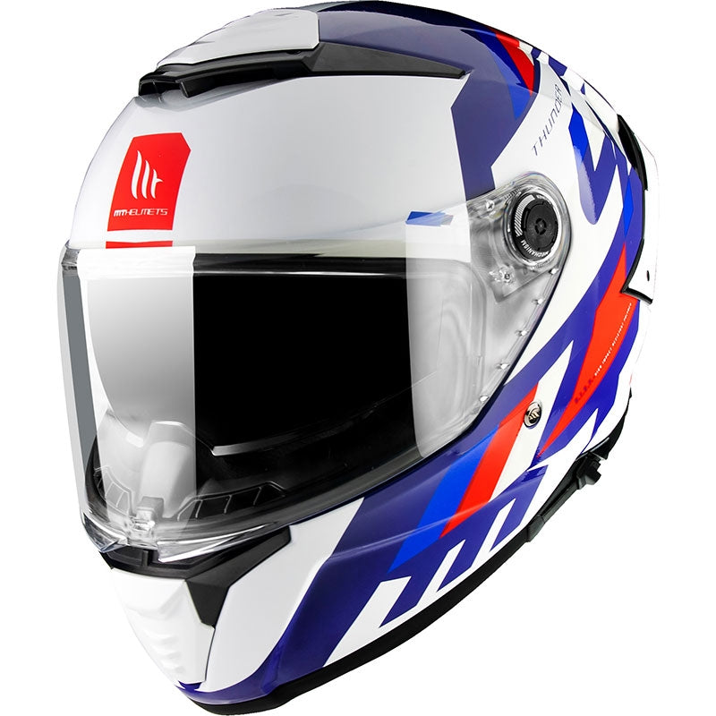 Cascos Integrales Turismo MT THUNDER 4 SV ERGO C7 PERLA BRILLO - CASCO