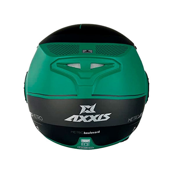 AXXIS - CASCO OF513 METRO BOULEVARD C6 VERD MATE - SECURTEX MOTOR S.L (t/a MaximoMoto)