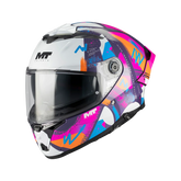 MT THUNDER 4 R SV PIPEN C8 INTEGRAL CASCOS DE MOTO BRILLANT