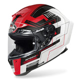 AIROH - CASCOS GP550 S CHALLENGE RED GLOSS - SECURTEX MOTOR S.L (t/a MaximoMoto)