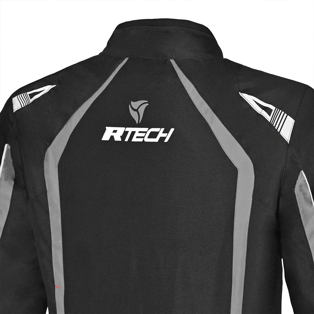 R-TECH - Chaqueta Textil Marshal Negro/Gris - SECURTEX MOTOR S.L (t/a MaximoMoto)