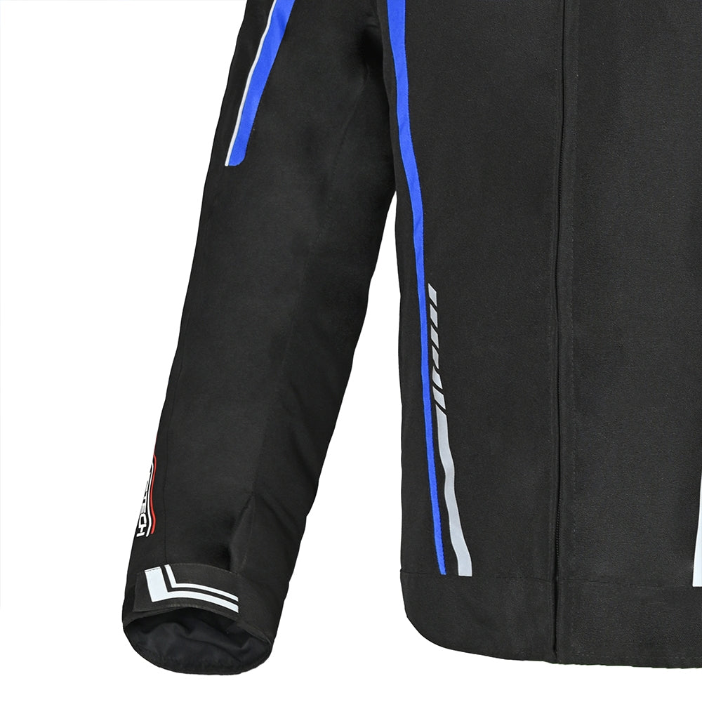 R-TECH - Chaqueta Textil Marshal Negro/Azul - SECURTEX MOTOR S.L (t/a MaximoMoto)