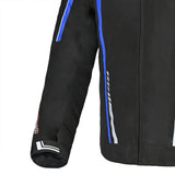 R-TECH - Chaqueta Textil Marshal Negro/Azul - SECURTEX MOTOR S.L (t/a MaximoMoto)