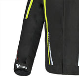 R-TECH - Chaqueta Textil Marshal Negro/Amarillo Fluor - SECURTEX MOTOR S.L (t/a MaximoMoto)