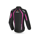 R-TECH - Chaqueta Textil Marshal Lady Negro/Rosa - SECURTEX MOTOR S.L (t/a MaximoMoto)