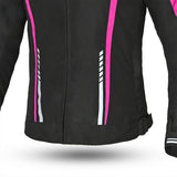 R-TECH - Chaqueta Textil Marshal Lady Negro/Rosa - SECURTEX MOTOR S.L (t/a MaximoMoto)