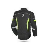 BELA - Chaqueta Textil Bradley Negro/Amarillo Fluor - SECURTEX MOTOR S.L (t/a MaximoMoto)