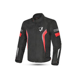 BELA - Chaqueta Textil Bradley Negro/Rojo - SECURTEX MOTOR S.L (t/a MaximoMoto)