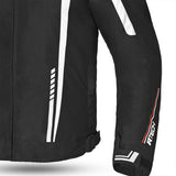 R-TECH - CHAQUETA TEXTIL MARSHAL NEGRO/BLANCO - SECURTEX MOTOR S.L (t/a MaximoMoto)