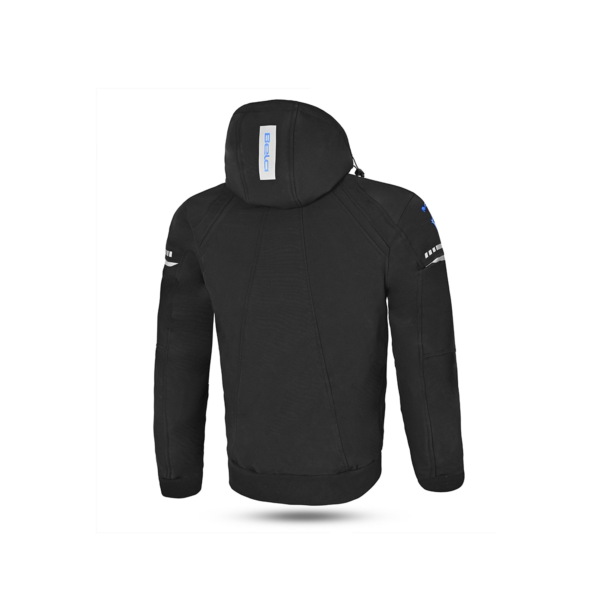 BELA - BREEZE SOFTSHELL Negro/Azul - SECURTEX MOTOR S.L (t/a MaximoMoto)