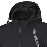 BELA - BREEZE SOFTSHELL Negro/Azul - SECURTEX MOTOR S.L (t/a MaximoMoto)