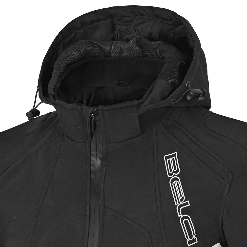 BELA - BREEZE SOFTSHELL Negro/Gris - SECURTEX MOTOR S.L (t/a MaximoMoto)