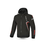 BELA - BREEZE SOFTSHELL Negro/Rojo - SECURTEX MOTOR S.L (t/a MaximoMoto)