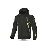 BELA - BREEZE SOFTSHELL Negro/Amarillo Fluor - SECURTEX MOTOR S.L (t/a MaximoMoto)