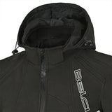 BELA - BREEZE SOFTSHELL Negro/Amarillo Fluor - SECURTEX MOTOR S.L (t/a MaximoMoto)