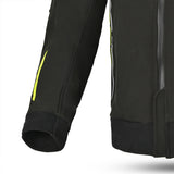 BELA - BREEZE SOFTSHELL Negro/Amarillo Fluor - SECURTEX MOTOR S.L (t/a MaximoMoto)