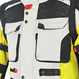 BELA - Chaqueta Textil Crossroad Extreme WP Hielo/Gris/A.Fluor - SECURTEX MOTOR S.L (t/a MaximoMoto)