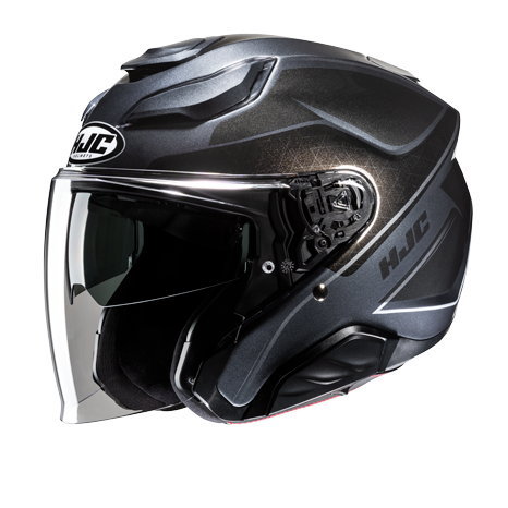 HJC F31 Ludi Mc5 Casco de moto abierto para turismo