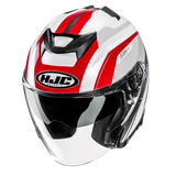 HJC i31 Reno MC21 Casco abierto para scooter de turismo urbano upper side