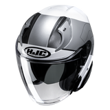 HJC RPHA 31 CHELET MC27 Casco jet para motocicleta de carretera upper side