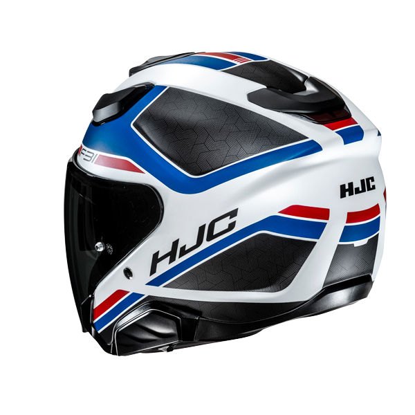 HJC F31 Ceron MC21SF Casco jet deportivo para motocicleta