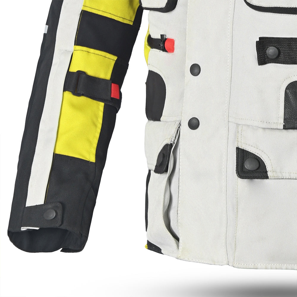 BELA - Chaqueta Textil Crossroad Extreme WP Hielo/Gris/A.Fluor - SECURTEX MOTOR S.L (t/a MaximoMoto)