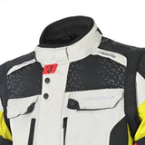 BELA - Chaqueta Textil Crossroad Extreme WP Hielo/Gris/A.Fluor - SECURTEX MOTOR S.L (t/a MaximoMoto)