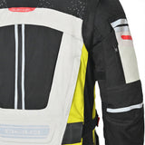 BELA - Chaqueta Textil Crossroad Extreme WP Hielo/Gris/A.Fluor - SECURTEX MOTOR S.L (t/a MaximoMoto)