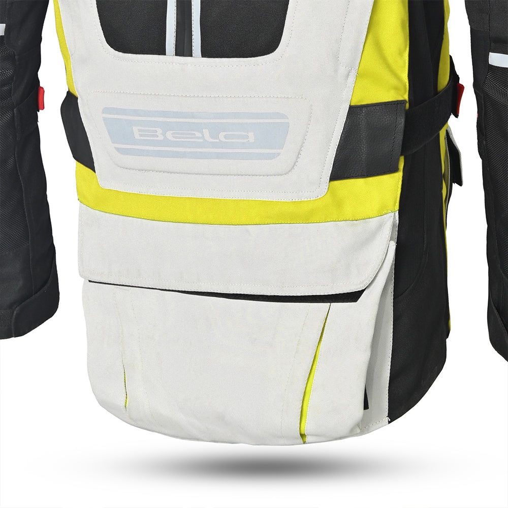 BELA - Chaqueta Textil Crossroad Extreme WP Hielo/Gris/A.Fluor - SECURTEX MOTOR S.L (t/a MaximoMoto)