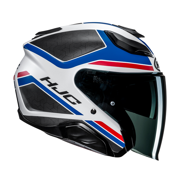 HJC F31 Ceron MC21SF Casco jet deportivo para motocicleta Side