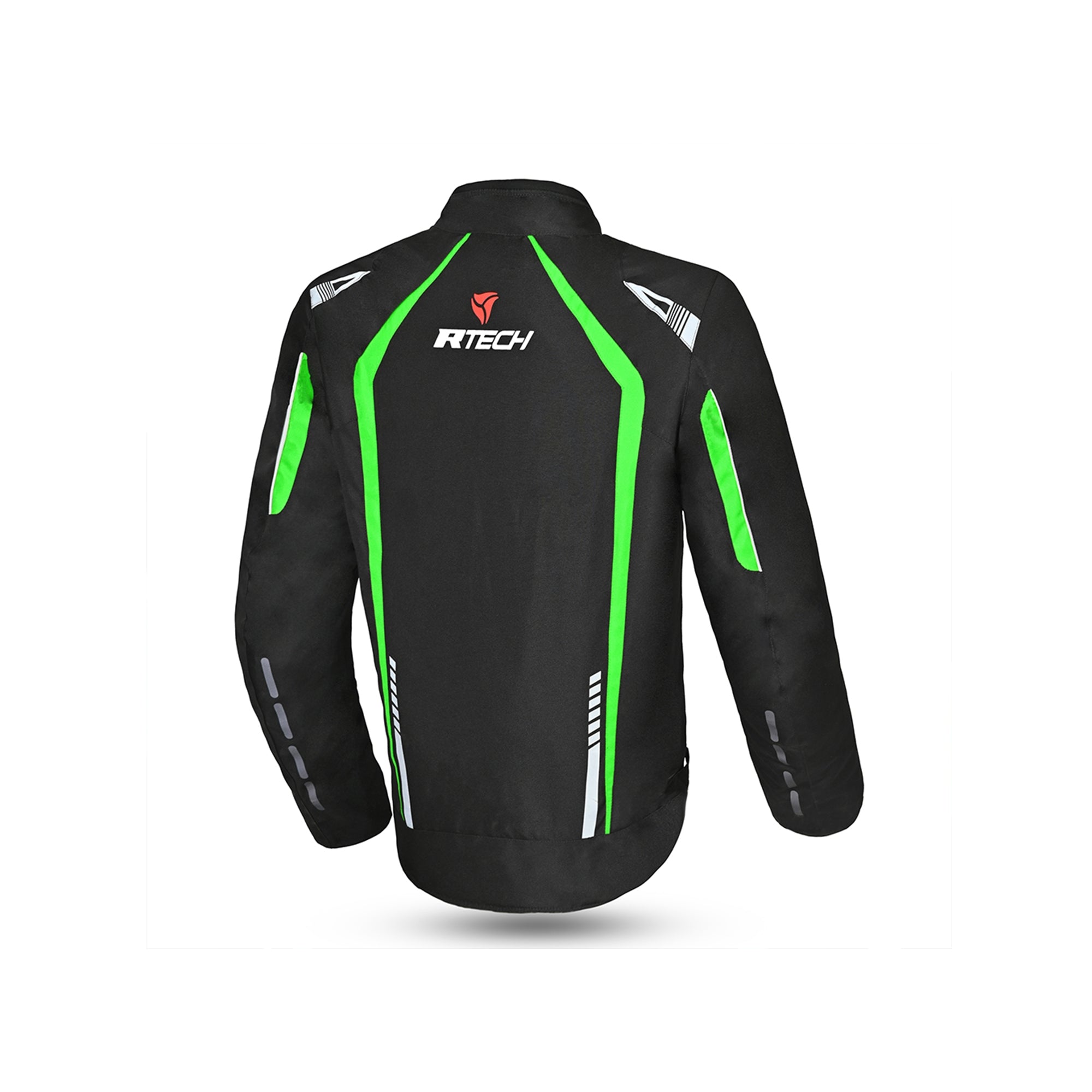 R-TECH - Chaqueta Textil Marshal Negro/Verde - SECURTEX MOTOR S.L (t/a MaximoMoto)