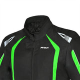 R-TECH - Chaqueta Textil Marshal Negro/Verde - SECURTEX MOTOR S.L (t/a MaximoMoto)