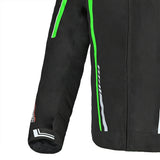 R-TECH - Chaqueta Textil Marshal Negro/Verde - SECURTEX MOTOR S.L (t/a MaximoMoto)