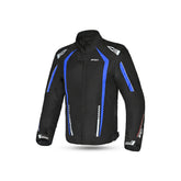 R-TECH - Chaqueta Textil Marshal Negro/Azul - SECURTEX MOTOR S.L (t/a MaximoMoto)