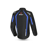 R-TECH - Chaqueta Textil Marshal Negro/Azul - SECURTEX MOTOR S.L (t/a MaximoMoto)