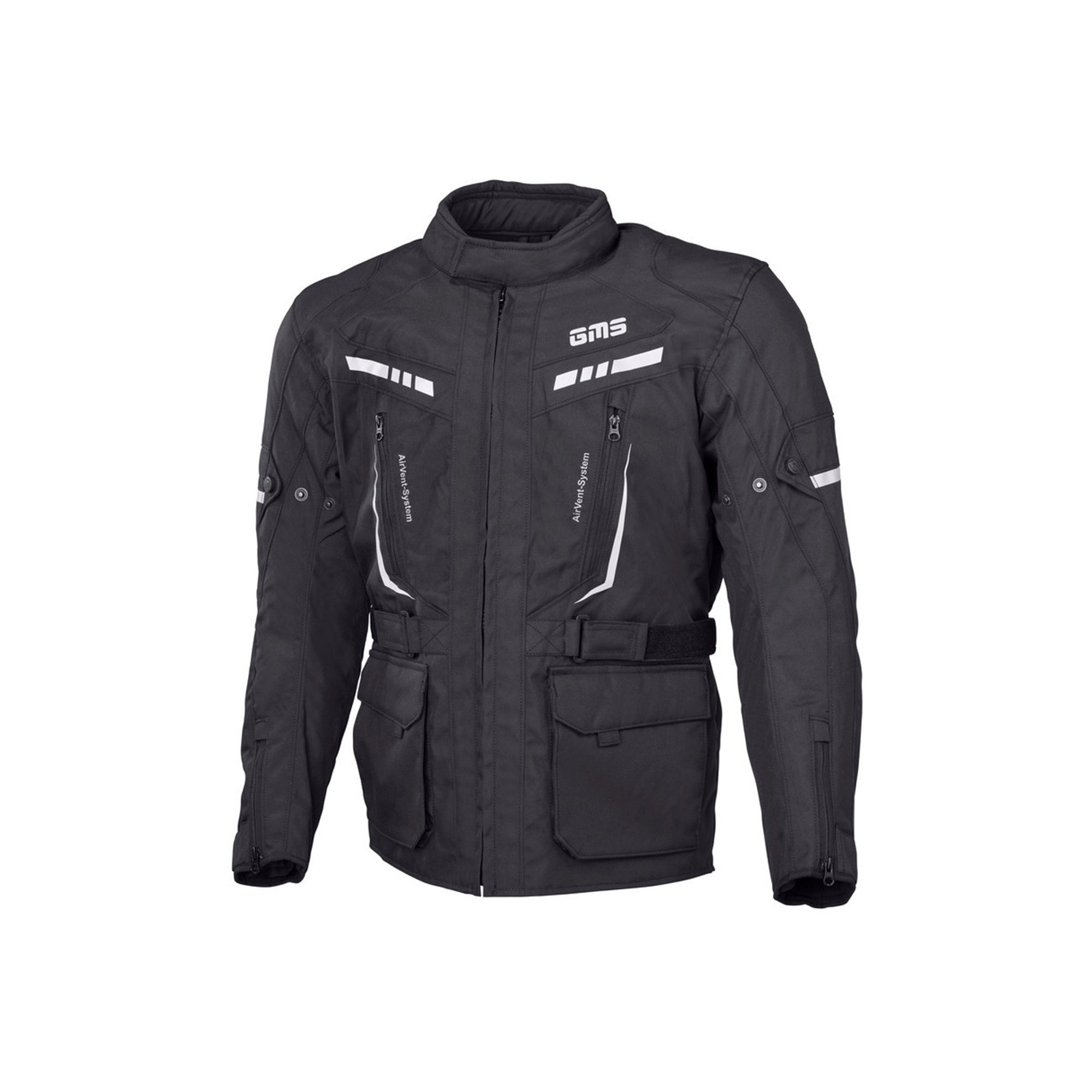 GMS- Chaqueta Textile Track Man Negro - SECURTEX MOTOR S.L (t/a MaximoMoto)