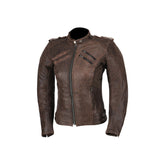 R-TECH - Chaqueta Piel Bold Lady Marrón - SECURTEX MOTOR S.L (t/a MaximoMoto)