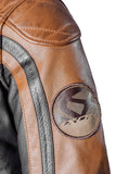 IXON - CHAQUETA PIEL PIONEER LADY MARRON/CAMEL - SECURTEX MOTOR S.L (t/a MaximoMoto)