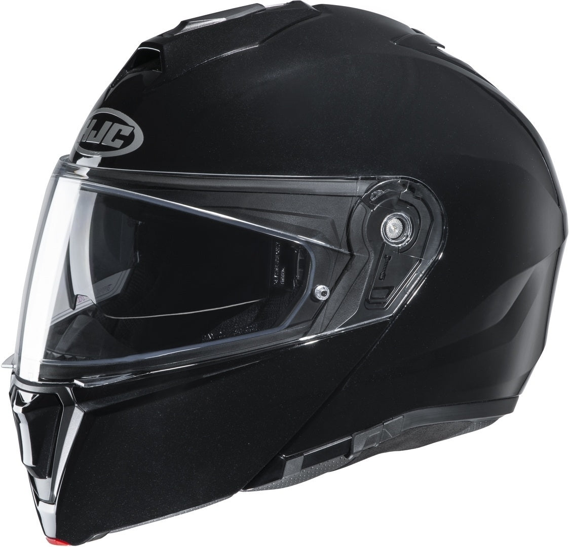 HJC i90 CASCO DE MOTO ABATIBLE PARA CARRETERA NEGRO SEMI MATE SEMI PLANO NEGRO