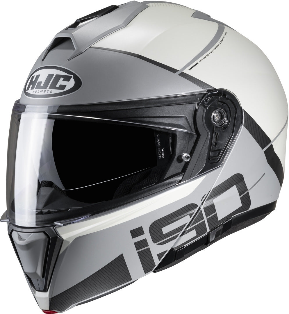 Casco de moto HJC I90 MAY MC5SF Beige Grey Touring Flip Front