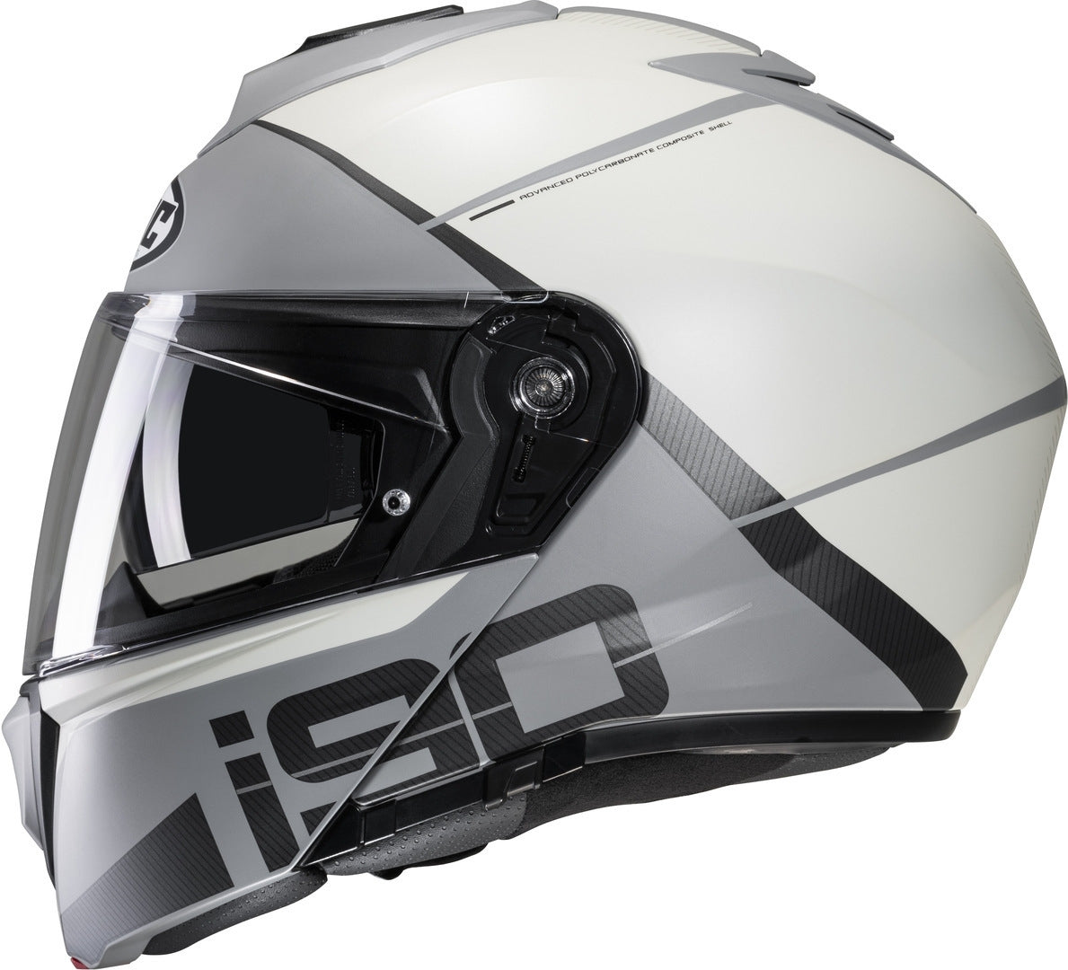 Casco de moto HJC I90 MAY MC5SF Beige Grey Touring Flip Front